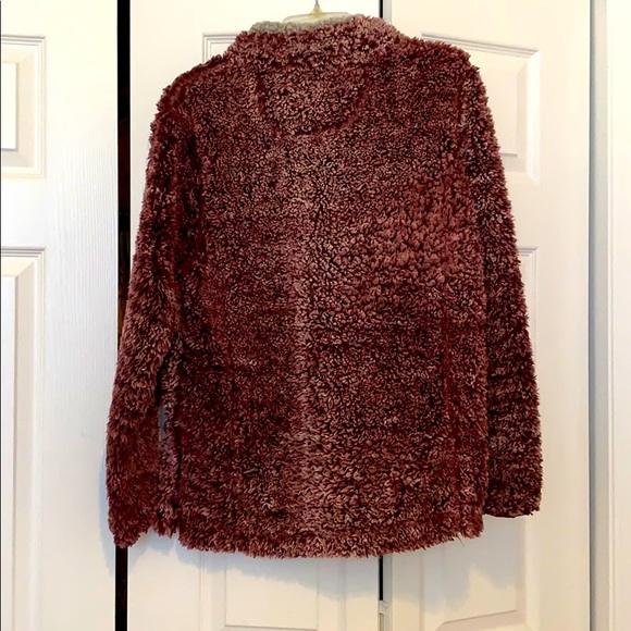 Fleece Sherpa pullover - Picture 2 of 2